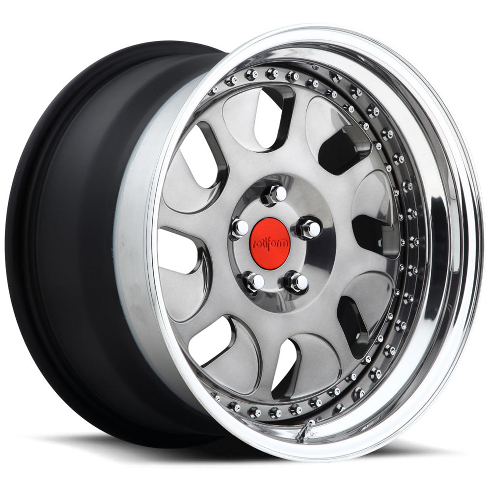 Rotiform Forged BWE Black Polished Wheel
