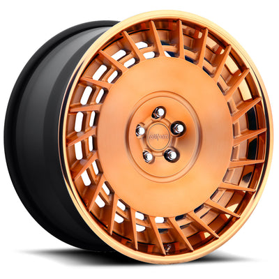 Rotiform Forged CBU Rose Gold Wheel