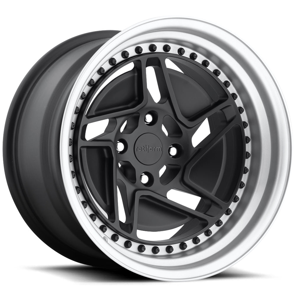 Rotiform Forged CHDT Black Polished Wheel