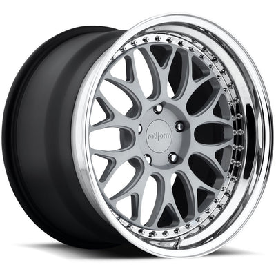 Rotiform Forged DAB Silver Polished Wheel