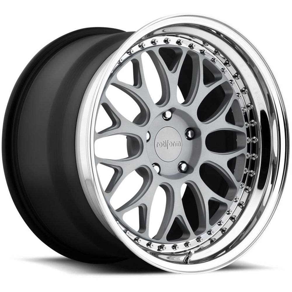 Rotiform Forged DAB Silver Polished Wheel