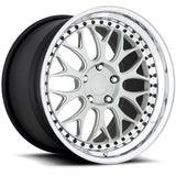 Rotiform Forged DAB Silver Polished Wheel