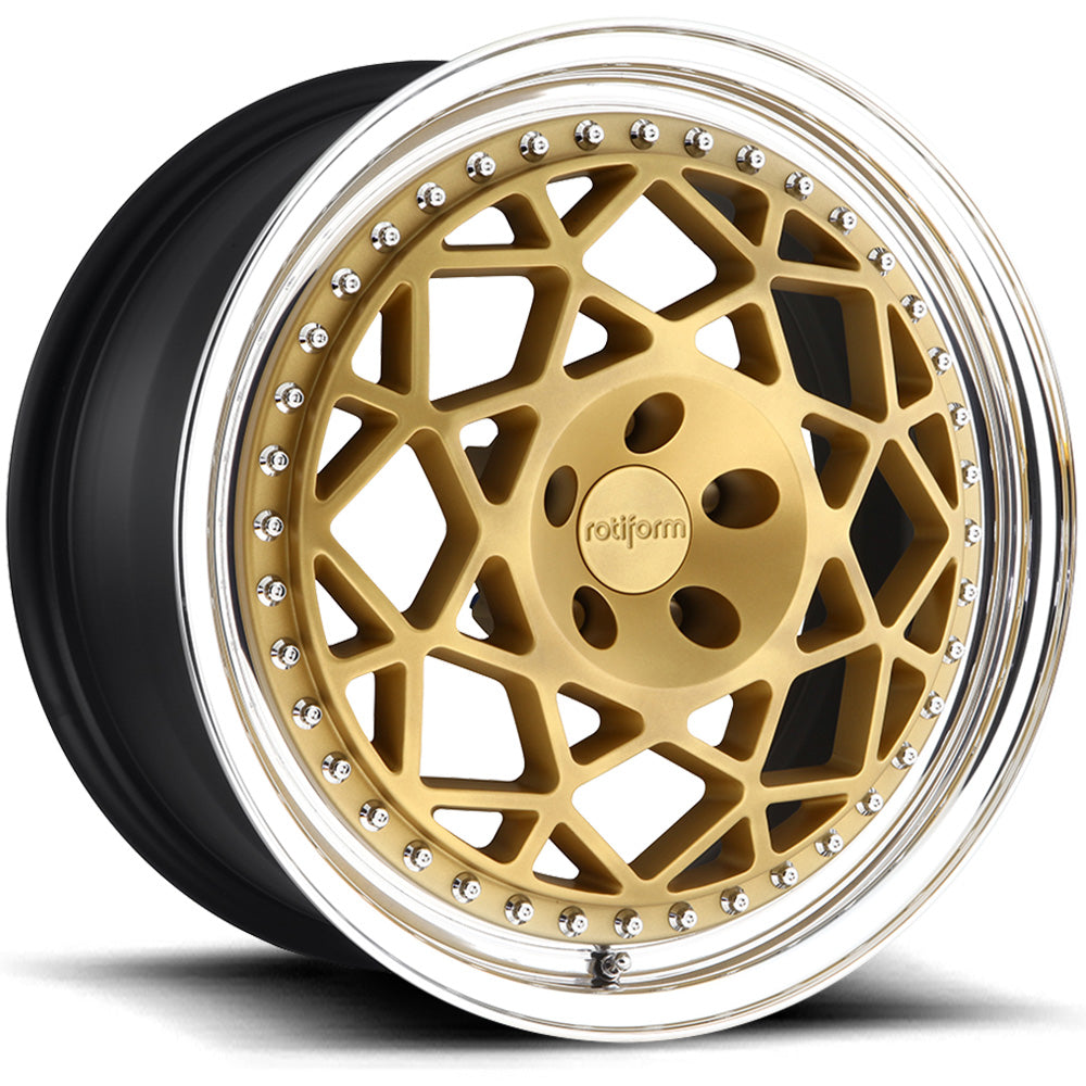 Rotiform Forged DSC Gold Polished Wheel