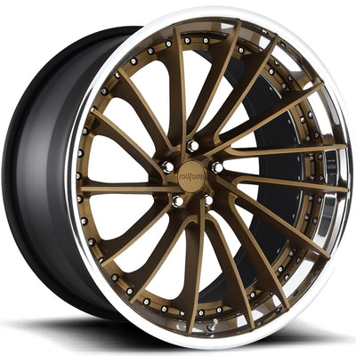 Rotiform Forged DVO Bronze Polished Wheel