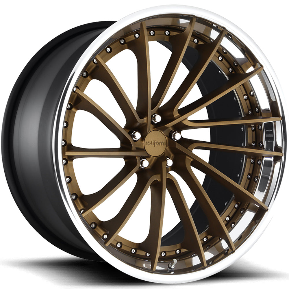 Rotiform Forged DVO Bronze Polished Wheel