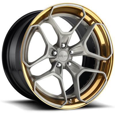 Rotiform Forged HUR Anthracite Wheel