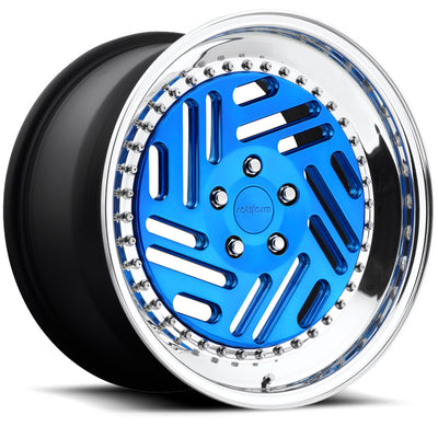 Rotiform Forged IDK Blue Polished Wheel