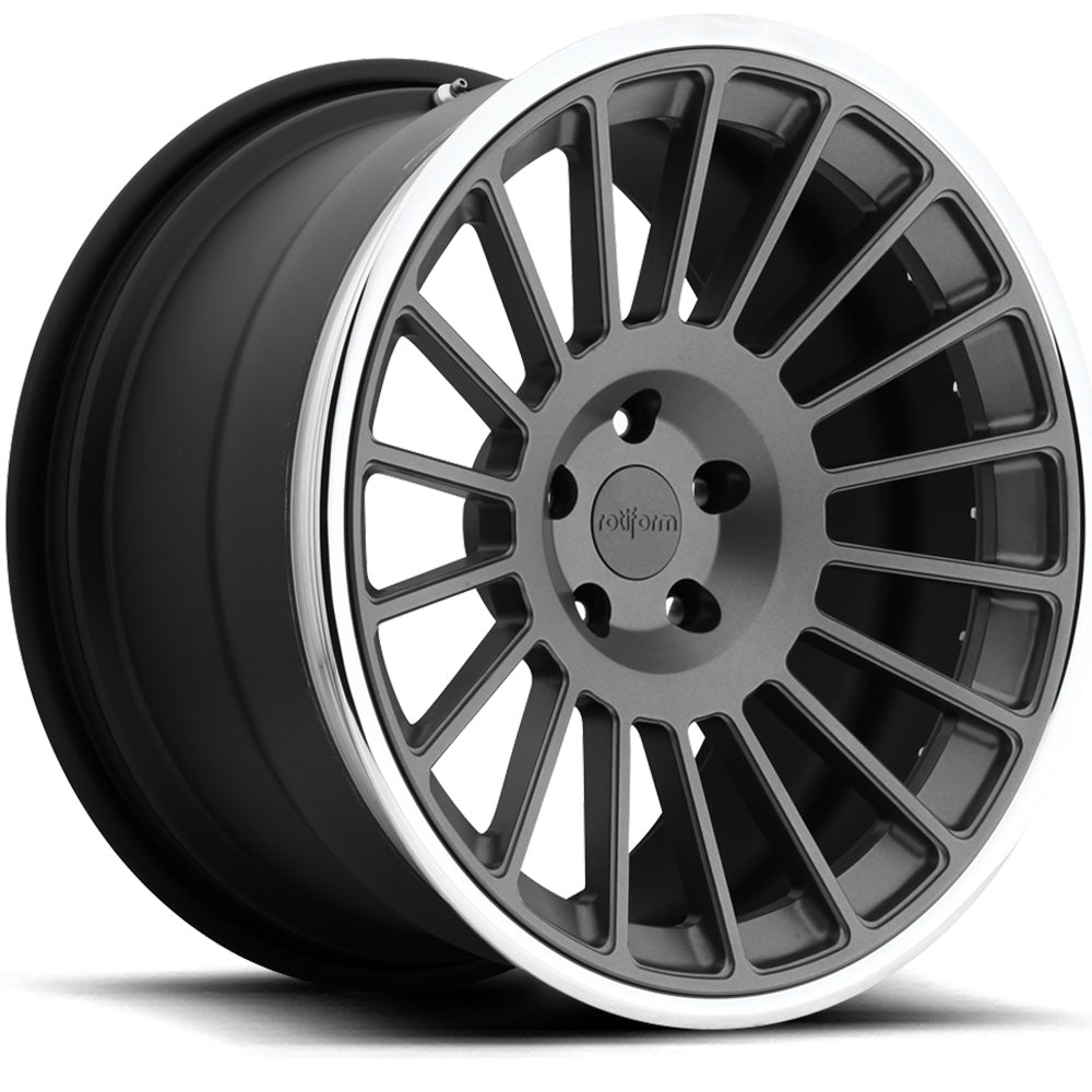 Rotiform Forged IND Anthracite Polished Wheel