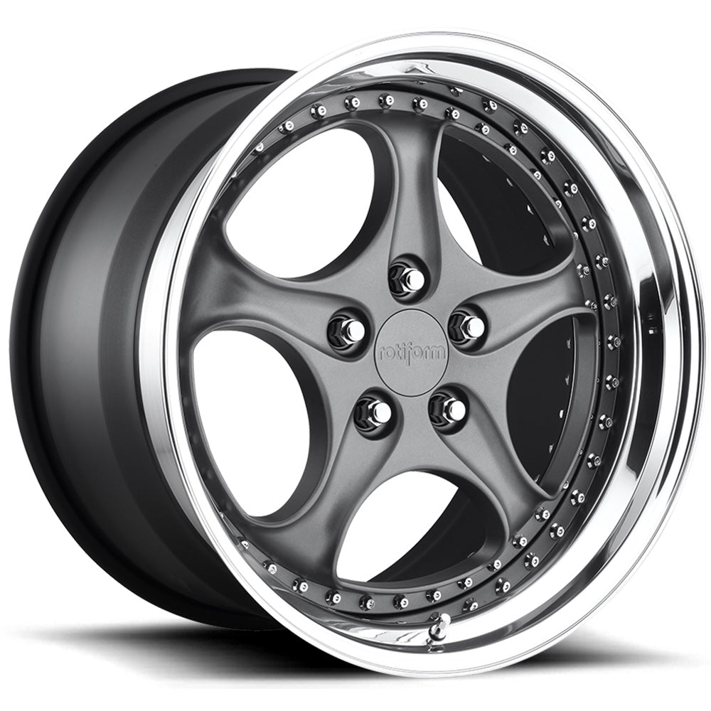 Rotiform Forged KLU Anthracite Polished Wheel