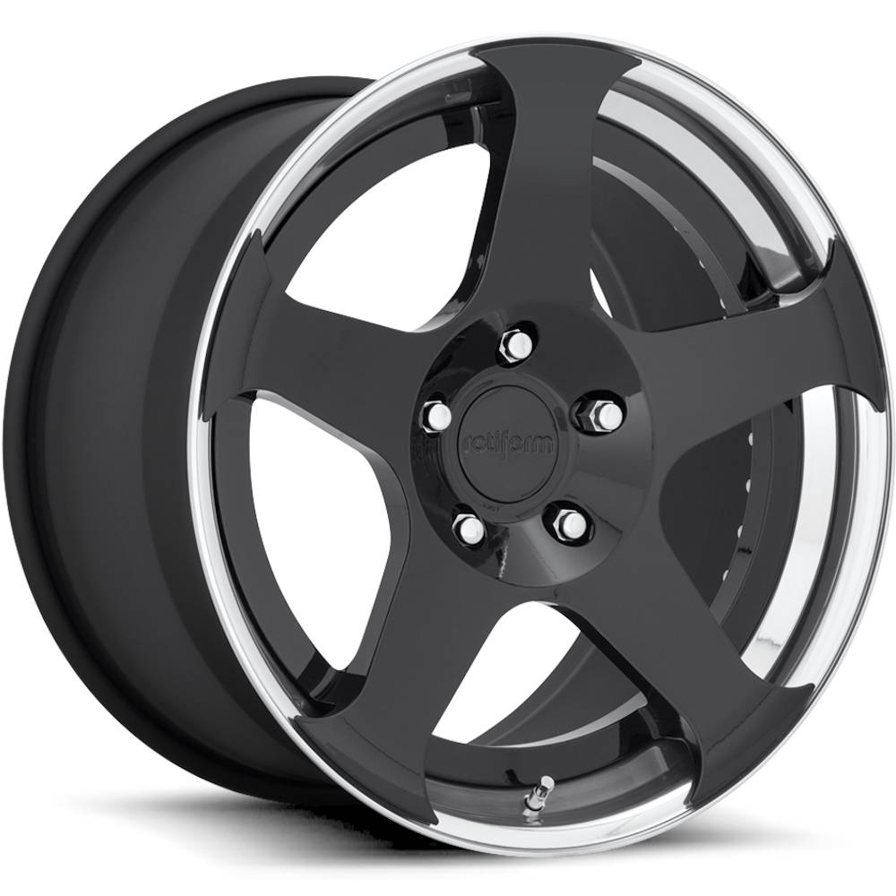 Rotiform Forged NUE Black Polished Wheel