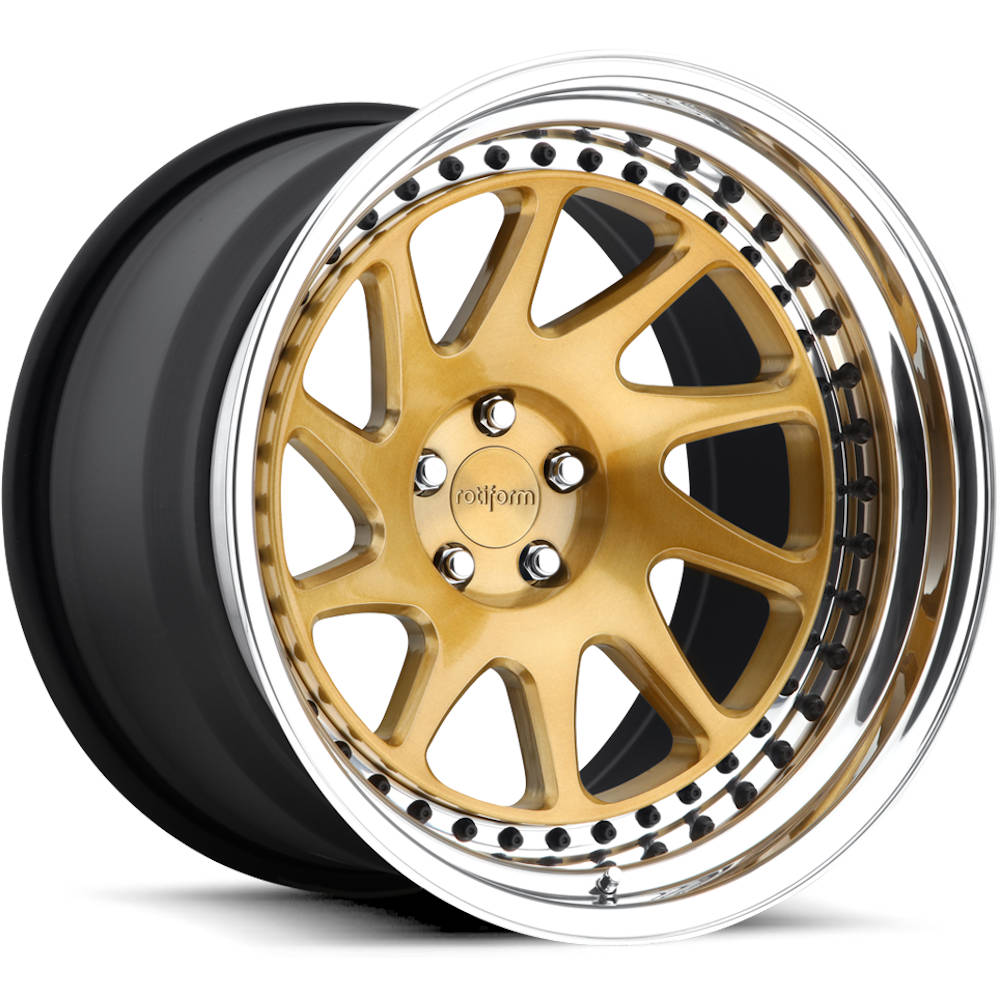 Rotiform Forged OZT Copper Polished Wheel