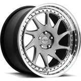 Rotiform Forged OZT Black Polished Wheel