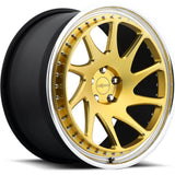 Rotiform Forged OZT Gold Polished Wheel