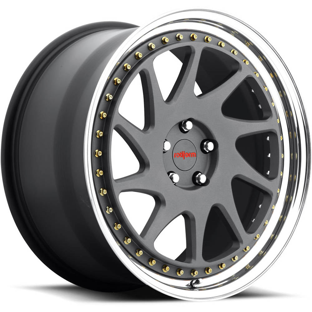 Rotiform Forged OZT Gray Polished Wheel