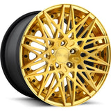 Rotiform Forged QLB Gold Polished Wheel