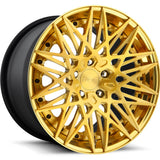 Rotiform Forged QLB Gold Polished Wheel