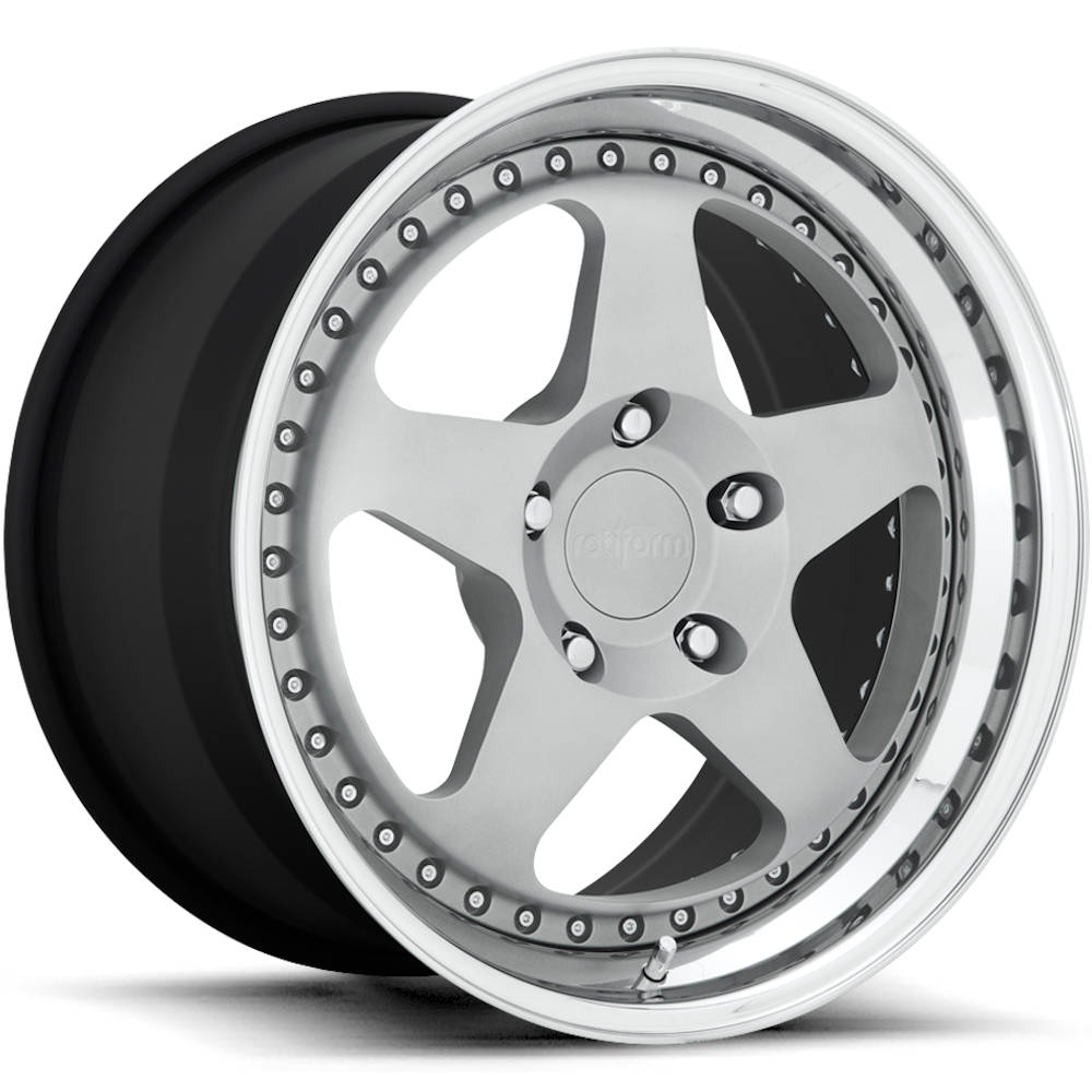 Rotiform Forged ROC Silver Polished Wheel