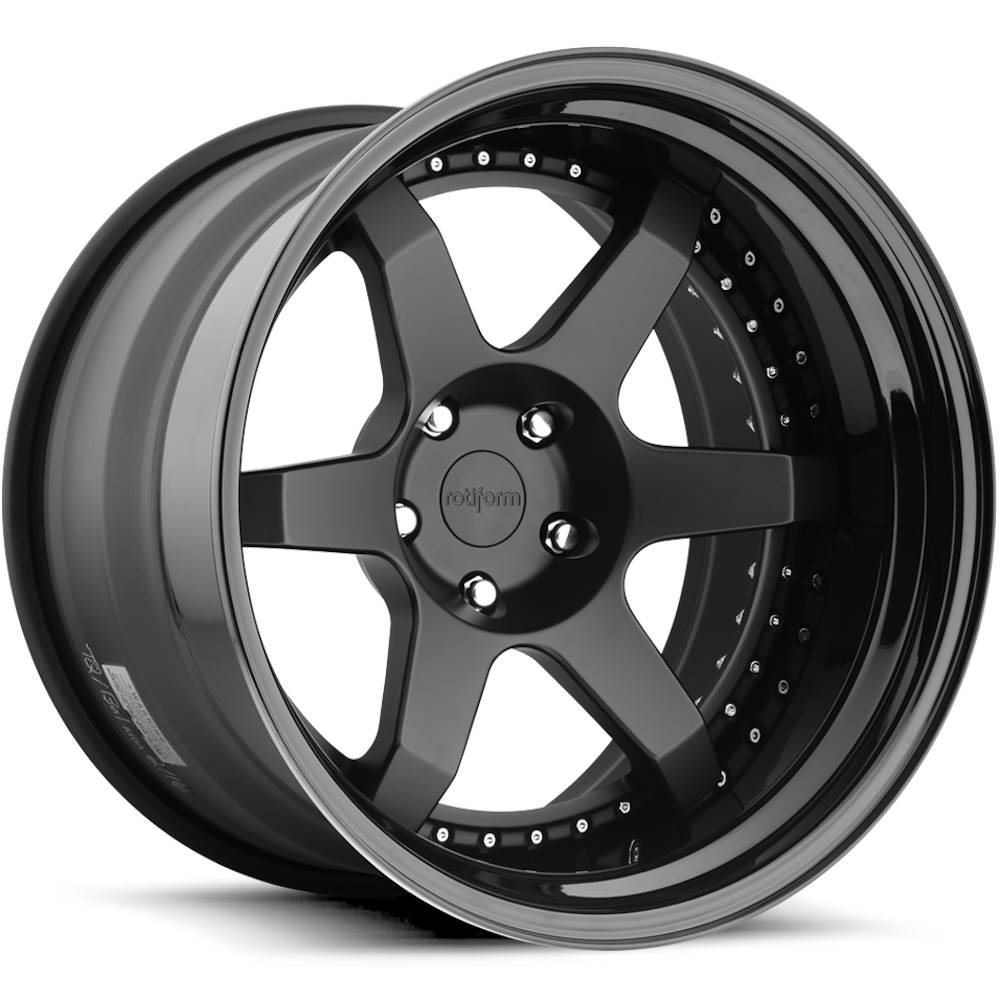 Rotiform Forged SIX Black Wheel