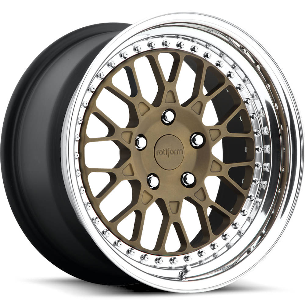 Rotiform Forged SJC Bronze Polished Wheel