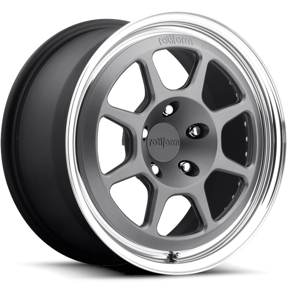 Rotiform Forged SLC Anthracite Polished Wheel