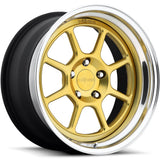 Rotiform Forged SLC Gold Polished Wheel
