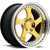 Rotiform Forged TMB Gold Polished Wheel