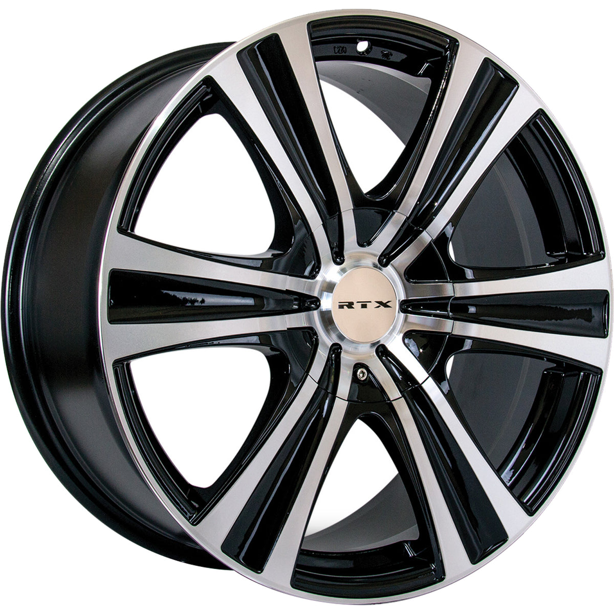 RTX Aspen Black Machined Wheel