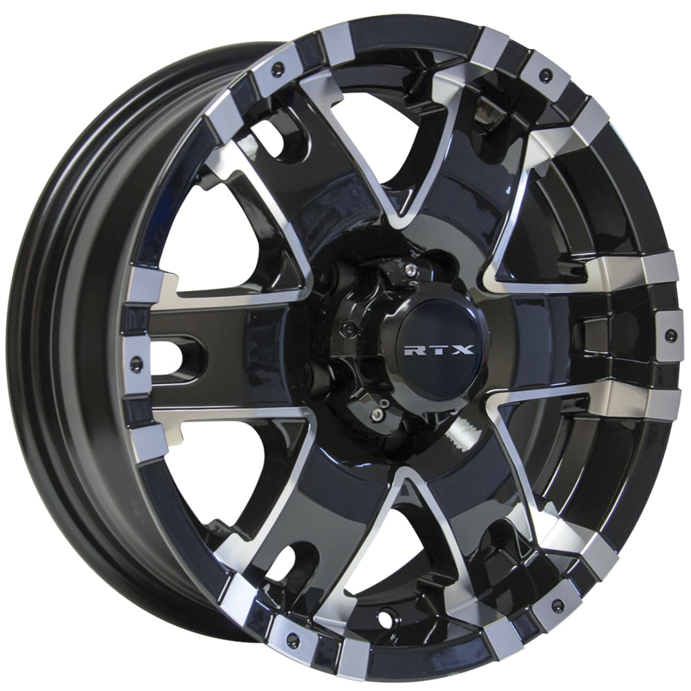 RTX Axis Black Machined Wheel