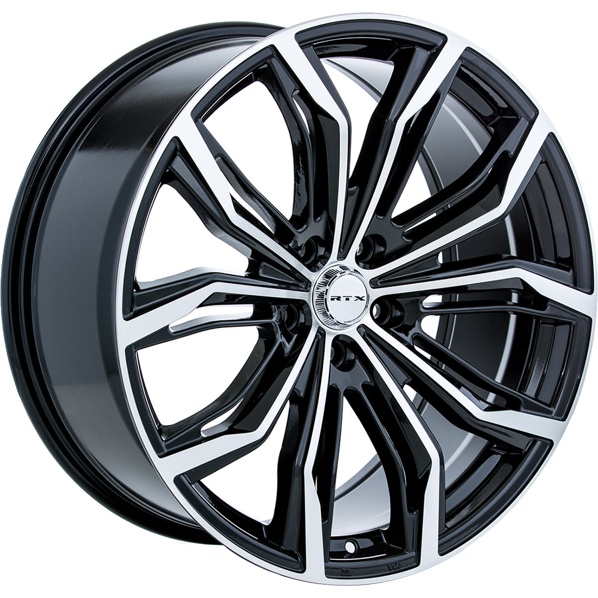 RTX Black Widow Black Machined Wheel