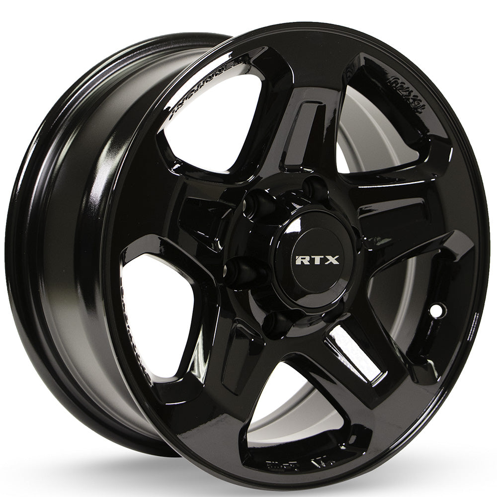 RTX Courier Gloss Black Wheel