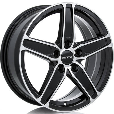 RTX Frost Black Machined Wheel