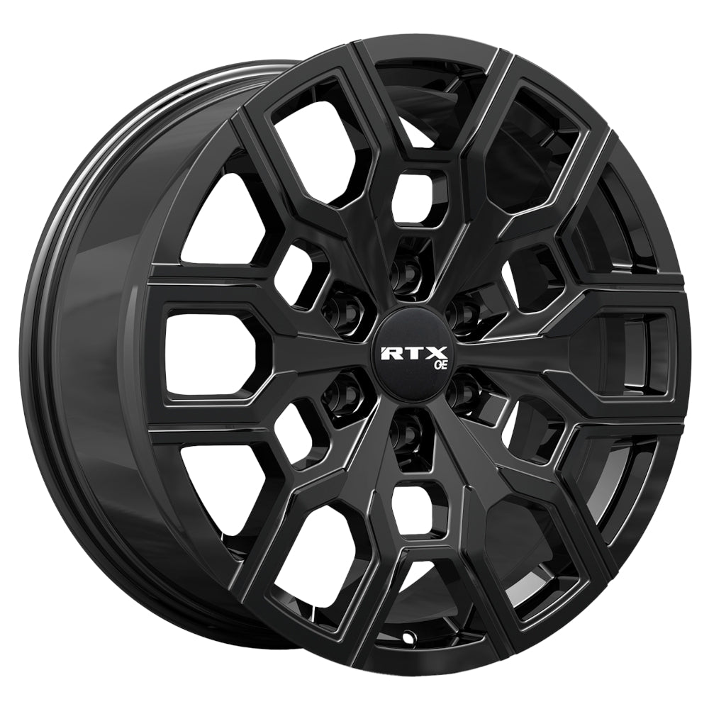 RTX OE Replica GM08 Gloss Black Wheel