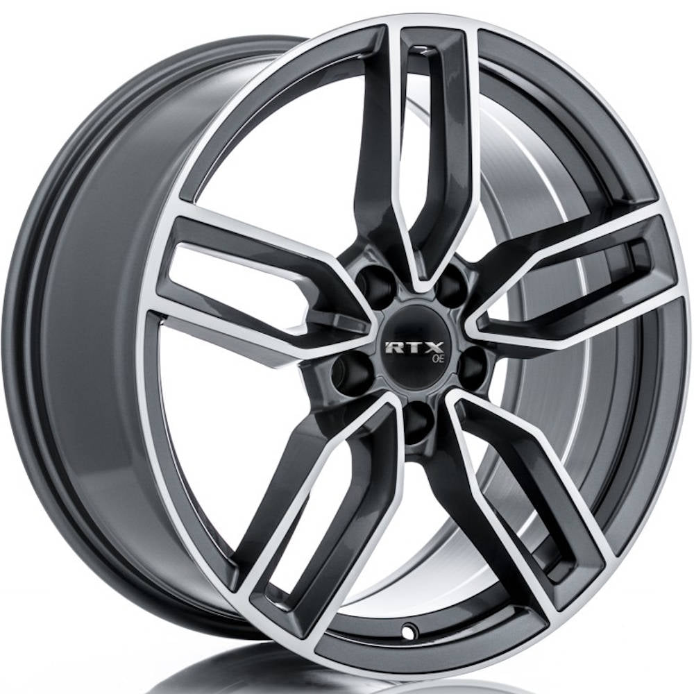 RTX OE Replica Kempten Black Machined Wheel
