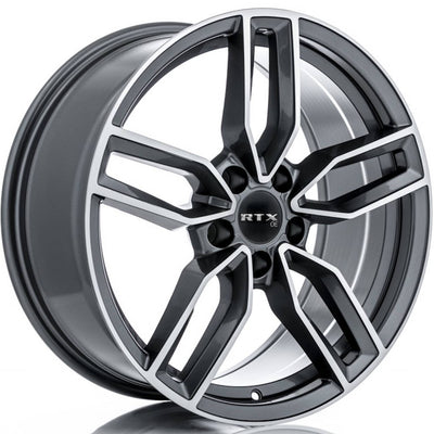 RTX OE Replica Kempten Black Machined Wheel