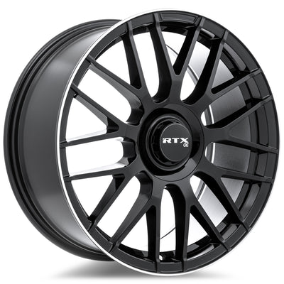 RTX OE Replica MB-01 Black Machined wheel