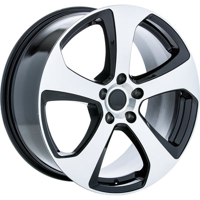 RTX OE Replica MK7 Black Machined Wheel