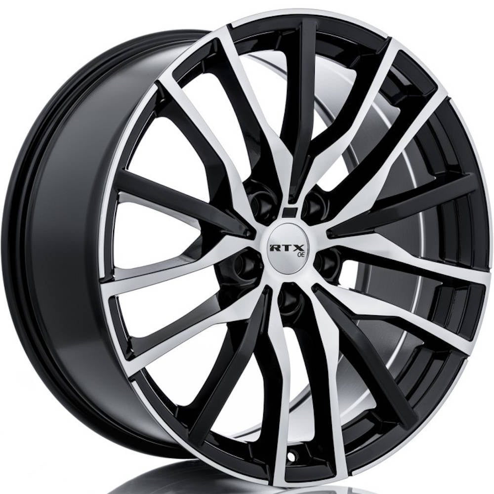 RTX OE Replica Passau Black Machined Wheel