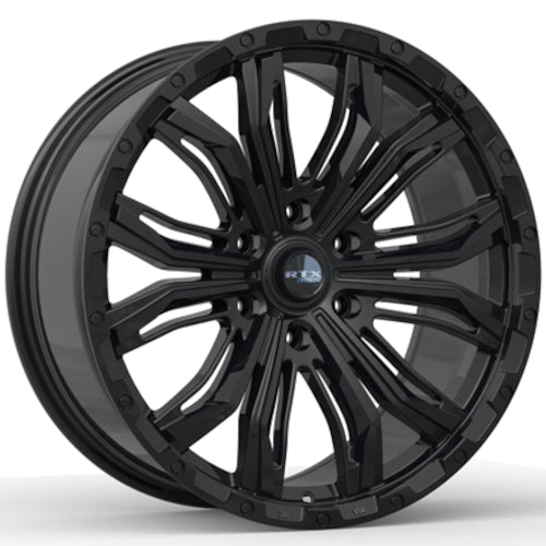 RTX Offroad Black Widow Gloss Black Wheel