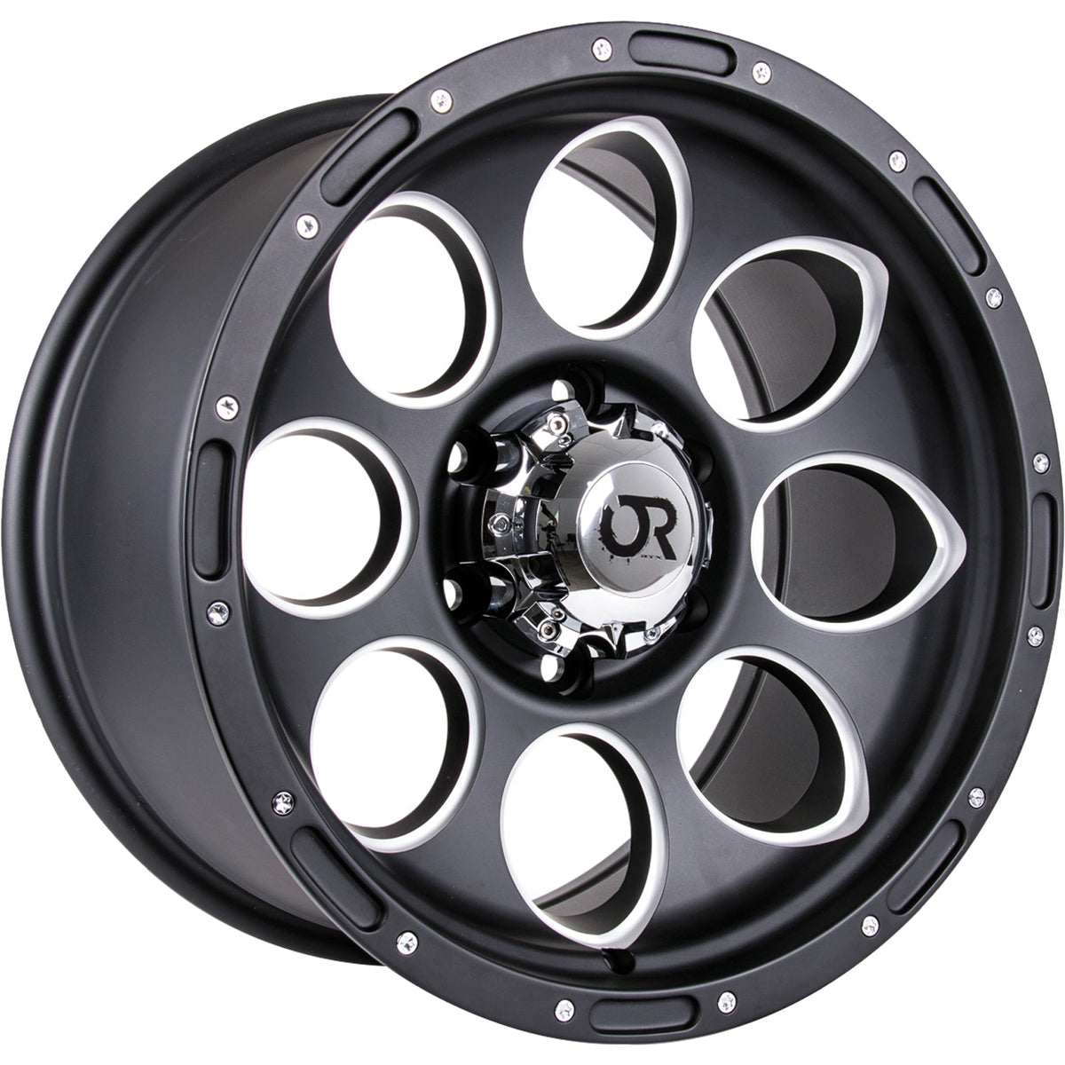 RTX Offroad Blast II Black Machined Wheel