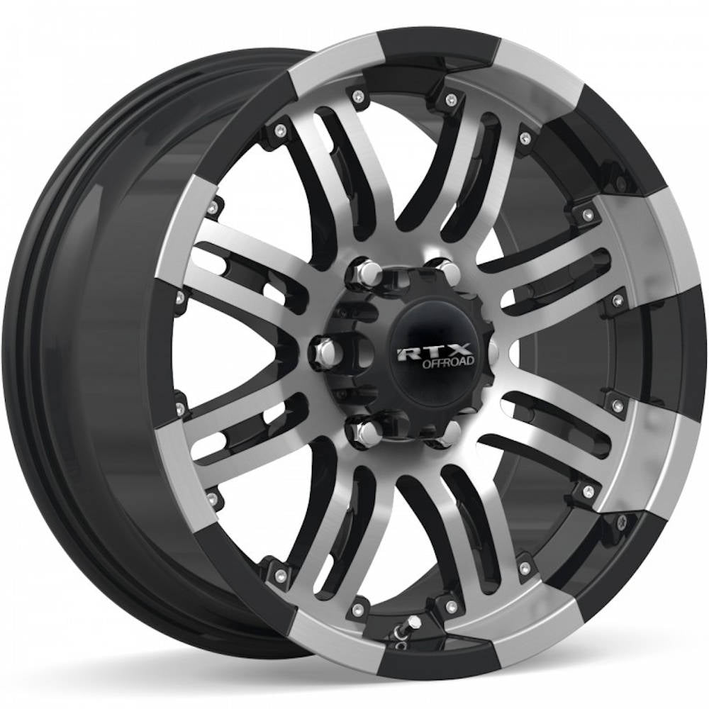 RTX Offroad Loki II Black Machined Wheel