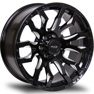RTX Offroad Patton Black Milled Wheel