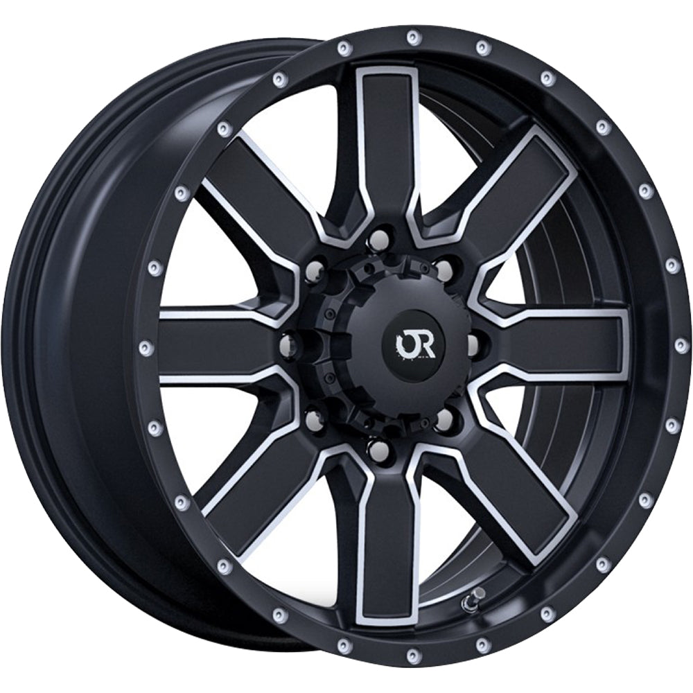 RTX Offroad Steppe Black Machined Wheel