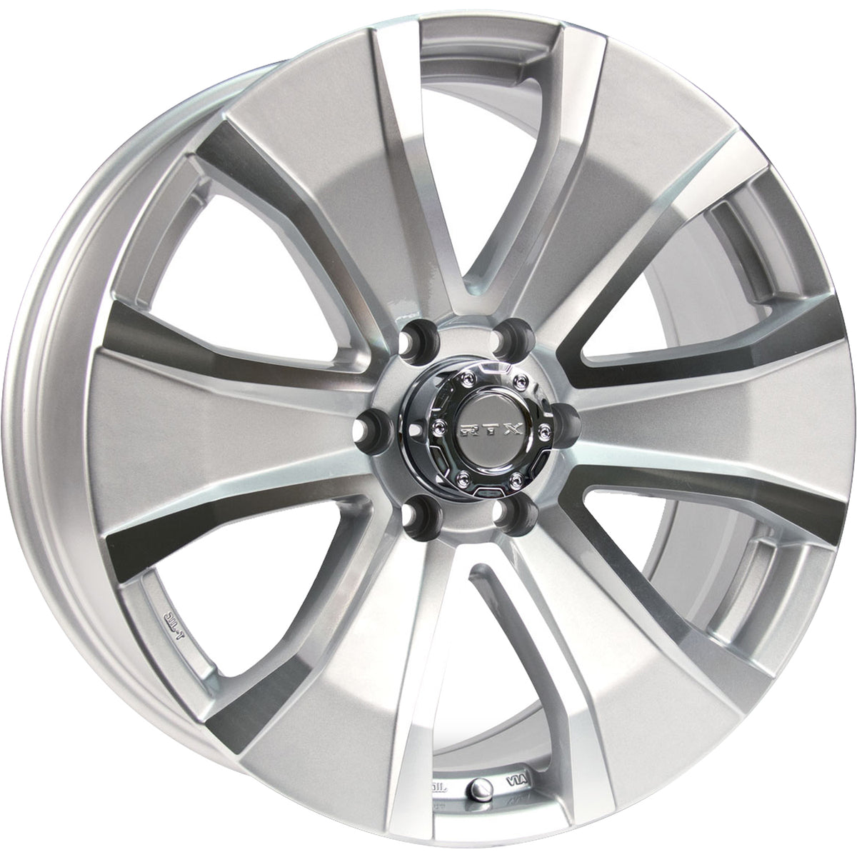 RTX Offroad Wedge Silver Machined Wheel