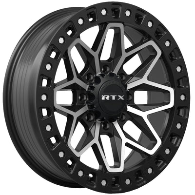 RTX Offroad Zion Black Machined Wheel