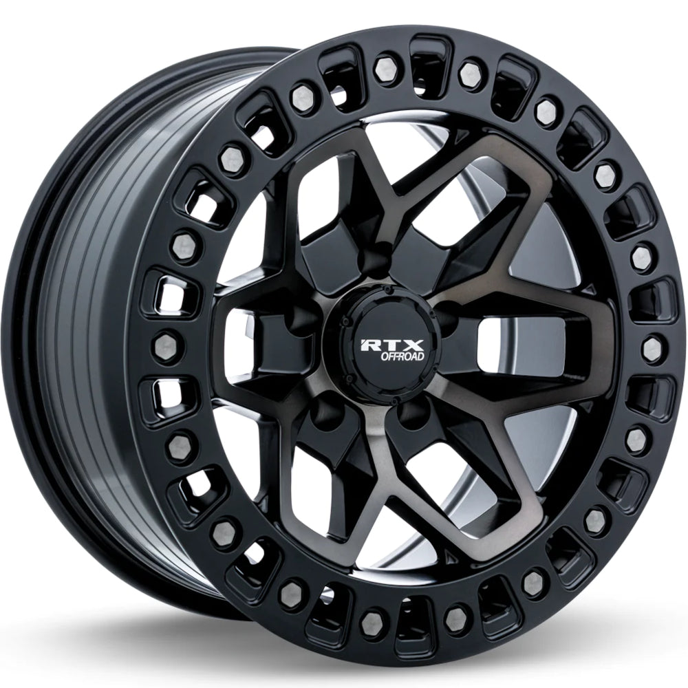 RTX Offroad Zion Black Machined Wheel