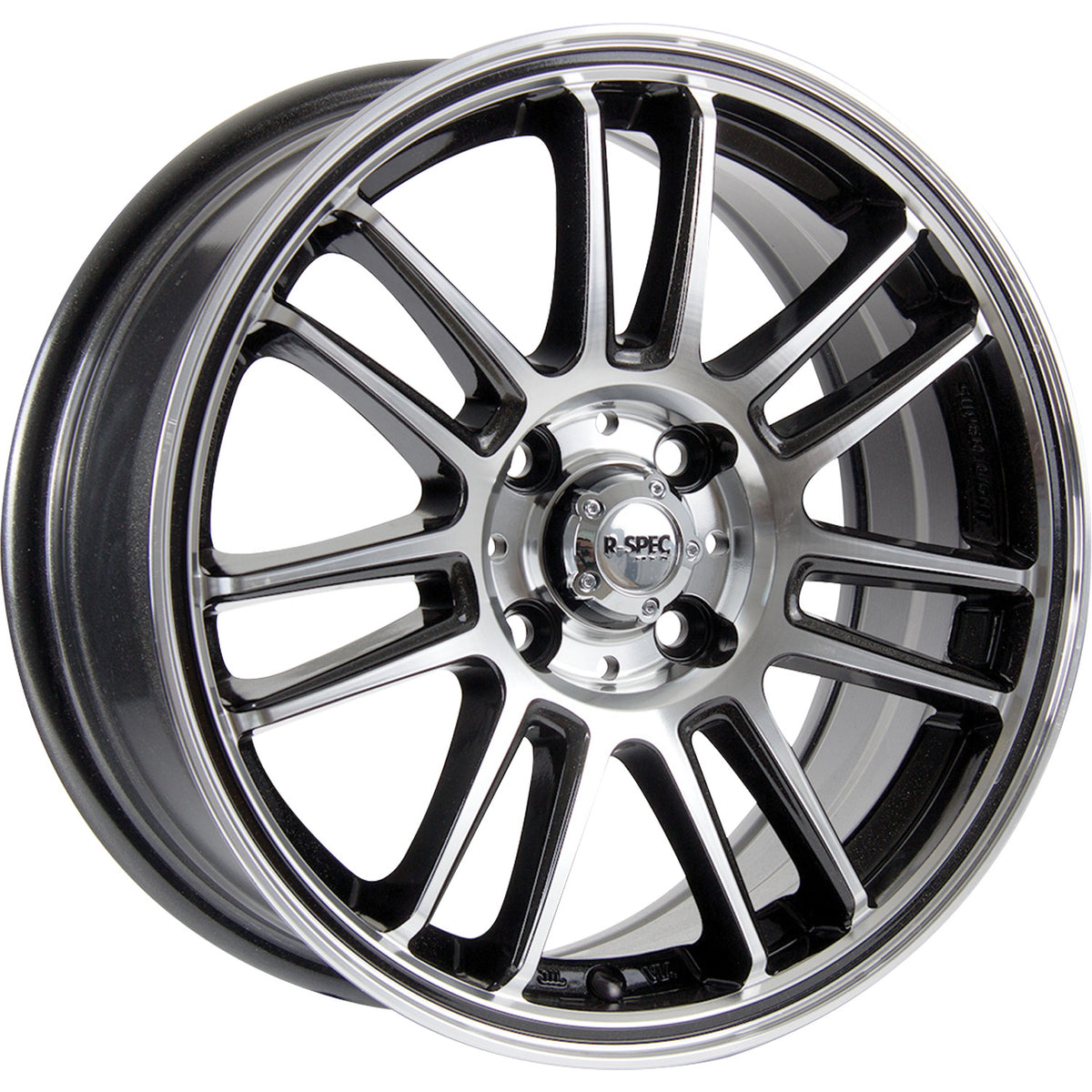 RTX R-Spec Radial Black Machined Wheel