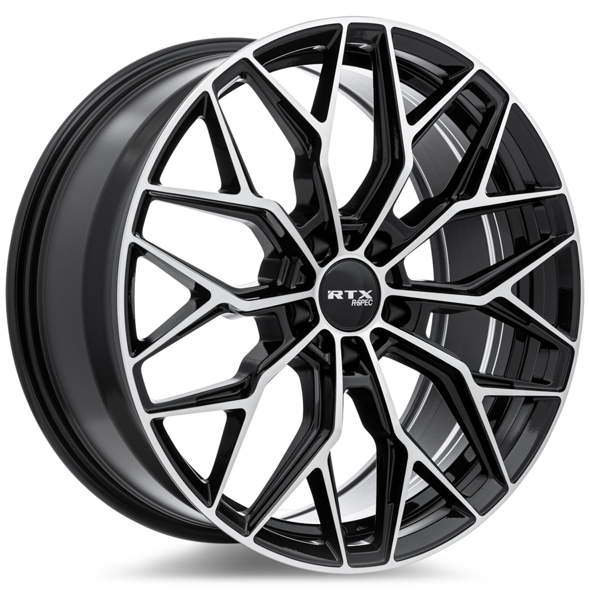 RTX R-Spec RS02 Black Machined Wheel