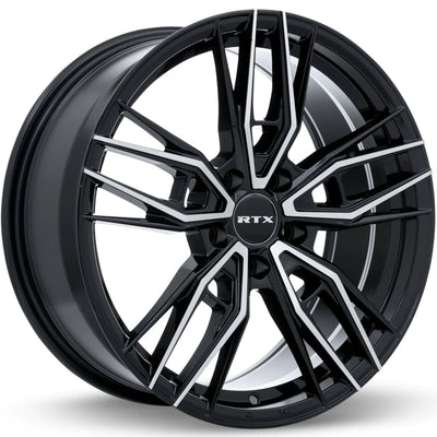 RTX Scepter Black Machined Wheel