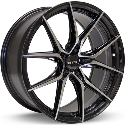 RTX Slick Black Machined Wheel