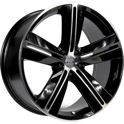 RTX SMS Black Machined Wheel